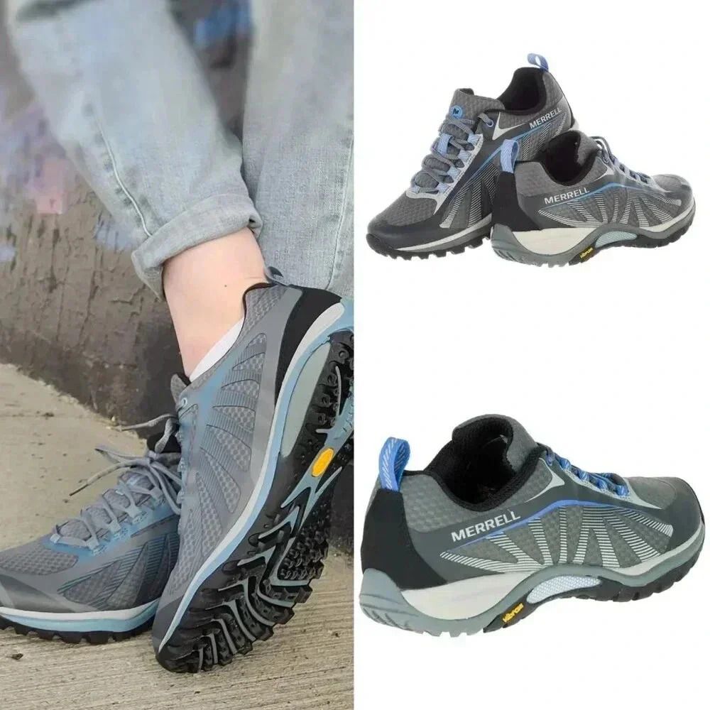 MERRELL Women's Siren Edge Sneakers in Grey Size 6 NWT $90